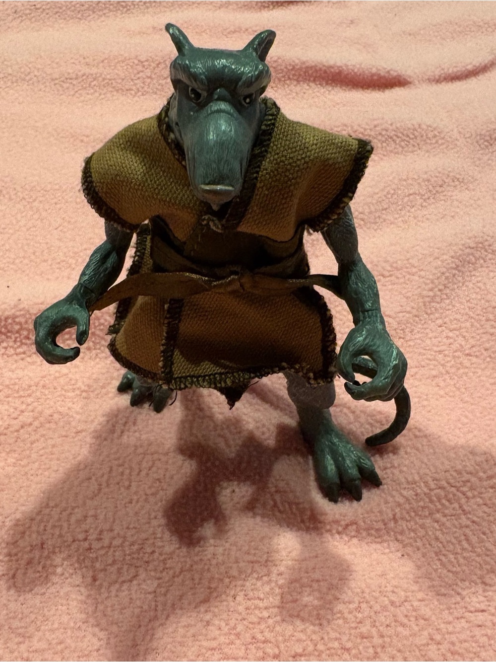2002 Playmates Teenage Mutant Ninja Turtles TMNT Splinter Figure w/Robe Mirage